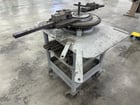 DiAcro #3, manual bender with dies & heavy duty mobile steel table - Image 2