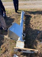 6" diameter, Incline Screw Conveyor, Stainless Steel, 8' long, No motor - Image 2