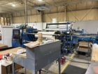 Deacro #DA-653, 63" wide duplex cantilevered slitter rewinder, edge guiding, pnematic braking - Image 3