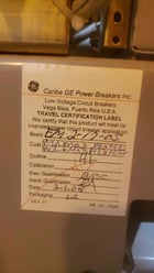 1600 Amps, General Electric, AKRU-10D-50, Fused low voltage circuit breaker, MicroVersaTrip PM, 3 pole, 2005 - Image 5