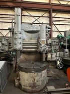 54" Bullard #Cutmaster, VBM/VTL, 4-jaw chuck w/hard jaws & risers, HD ram left w/DRO, 5 sided turret right - Image 1