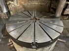 54" Bullard #Cutmaster, VBM/VTL, 4-jaw chuck w/hard jaws & risers, HD ram left w/DRO, 5 sided turret right - Image 3