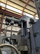 54" Bullard #Cutmaster, VBM/VTL, 4-jaw chuck w/hard jaws & risers, HD ram left w/DRO, 5 sided turret right - Image 8
