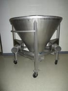 20 cu.ft. Apache Stainless Steel Cone Shaped Portable Tote - Image 5