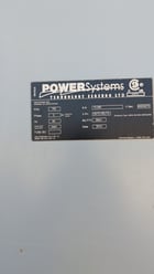 750 KVA 12470 Primary, 600 Secondary, Power Systems enclosed mini substations, 2014 - Image 7
