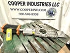 6" Stafsjo, Stainless pneumatic knife gate, red position indicator, unused, 2021 - Image 1