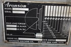2500 lb. Aronson #SHD-25A, welding positioner, variable speed rotation, powered gear tilt, 30" x30"tbl., hand - Image 6