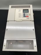 30 HP Yaskawa, CIMR-F7U4030, VFD, AC drive, 66 amp, 480 Volts - Image 1