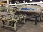 1/2" x 12' Wysong #H5012, hydraulic, powered feed table, PC1000 digital front operated back gauge, 1995, #6615 - Image 2