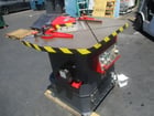 1/ 8" x 8" x 8" Amada #CS-220, hydraulic corner notcher, 36 SPM, foot pedal - Image 3