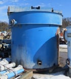 Carbon Steel DAF Tank, Open Top, Flat Bottom, 1500 gallon capacity, 90" diameter x 80" straight side - Image 2