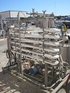 APV, Pasteurizer, On Unitized Base, w/Heat Exchanger, Pumps, Tank and Retention Tube, 75 psi @ 350°F Jacket - Image 3