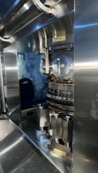 Cadmach #C300, Double Rotary Tablet Press Machine, w/3-Paddle Force Feeding System - Image 4