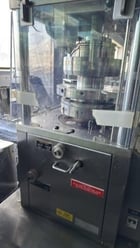 GlobePharma #MP-1, Tablet Press, w/Controls, 220 V, on Stainless Steel Table w/Wheels - Image 10