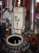 500 gallon De Dietrich, Vertical Glass Lined Reactor, 4' diameter x 4.83' straight side, 100 psi/FV @ 400&deg;F - Image 3