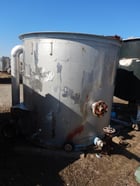 1700 gallon Stainless Steel Mix Tank, 88" diameter x 6' Straight Side, Agitator, No Drive - Image 8
