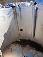 1700 gallon Stainless Steel Mix Tank, 88" diameter x 6' Straight Side, Agitator, No Drive - Image 10