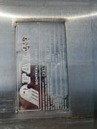 3500 gallon Falco, Stainless Steel Mix Tank, Vertical, 84" diameter x 144" Straight Side, Cone Top and Bottom - Image 6