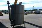 500 gallon Stainless Steel Tank, 57" diameter x 4'10" Straight Side, (10) Turns of 2" Coil - Image 2