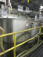 500 gallon Stainless Steel Tank, 57" diameter x 4'10" Straight Side, (10) Turns of 2" Coil - Image 3