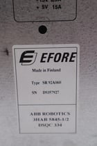 Efore ABB SR92A060 Power Supply Module 3HAB 5845-1/2 STOCK 3191 - Image 2