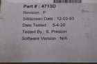 NEW Stanley Black & Decker 4713D Network Interface Card STOCK H203A - Image 3