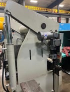 60 Ton, Accurpress #7606, CNC hydraulic press brake, 6' overall, 54.5" between housing, 8" stroke, 8" throat - Image 3