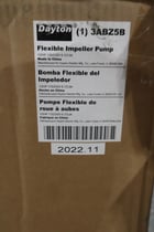 Dayton Flexible Impeller Pump 3ABZ5B 115/230V 1/2HP1740 rpm 11.2/5.6 Amps 3/4NPT - Image 3