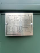1750 KVA 34500 Delta Primary, 575Y/332 Secondary, Pad, New - Image 3