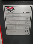 18" x 28" RMT #S-FAB-VSM-18-18, semi automatic vertical double miter bandsaw, 49-349 FPM, 5.4 HP, 1.3" x - Image 7