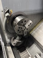 Haas #ST-25Y, CNC lathe with robot, 20.7" swing, 21" centers, 10" chuck, 3" bar, 15" turning diameter, 2022 - Image 3