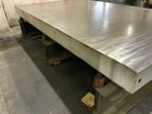 85" x 143-1/2" Cast iron layout surface plate with stand, adjustable leveling screws - Image 3