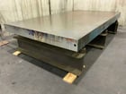 85" x 143-1/2" Cast iron layout surface plate with stand, adjustable leveling screws - Image 8