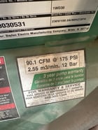 1 HP Dayton Speedaire #1WD38, Compressor, w/Compressed Air Dryer, 91 cfm, 175 psi, 230 V - Image 3