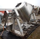 20 cu.ft. Patterson, Stainless Steel Jacketed V-Blender, 30 psi @ 250°F Jacket, On Stainless Steel Bar, 1984 - Image 5