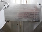 20 cu.ft. Patterson, Stainless Steel Jacketed V-Blender, 30 psi @ 250°F Jacket, On Stainless Steel Bar, 1984 - Image 6
