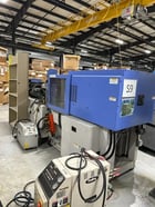 110 Ton, 5.6 oz., JSW #J110EII, horizontal plastic injection molder, 29.53" daylight, 16.14" x 16.14" tie bar - Image 8