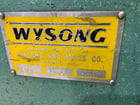 10 gauge x 8' Wysong #1096, power squaring shear, 24" front operated back gauge, 12 hold downs, 88" squaring - Image 8