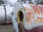 1000 gallon 70" diameter x 64" straight side, Polymer Lined Jacketed Vertical Tank, Steel Shell, Flat Top - Image 5