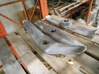 Assortment of Spare Henschel Mixer Blades, 39" L Fluidizing Blades, 36" Bottom Scraper Blade, 34" L Horn - Image 3