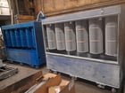Nordson #Excel-2001, powder coating booth with 3 color change modules - Image 5