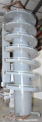 16" wide, Ambaflex #SV400-1300, Spiral Conveyor, 17' T, bottom to top - Image 5