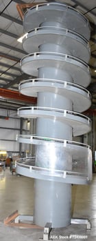 16" wide, Ambaflex #SV400-1300, Spiral Conveyor, 17' T, bottom to top - Image 6