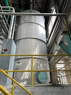 20000 gallon Apache #2, Stainless Steel Mix Tank, w/Paddle Agitator, 12' diameter x 24' straight side, 24" - Image 1