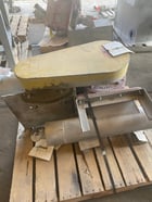 10" Steel Rotary Air Lock, w/Motor & Base - Image 2