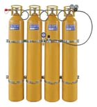 Faber, 12 gallon / 45 liter, 6000 PSI, ISO/UN/DOT steel gas cylinders, 9809-2, with CGA valve - Image 4