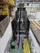 10000 lb. Colt #CSHC-100-12, coil cradle / straightener, 12" x 0.230" stock, 72" outside dimension, 1992 - Image 2