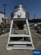 40 cu.ft. Gemco, Double Cone Blender, Stainless Steel, on stand, 20 HP, 230/460 V. motor, 1984 - Image 3
