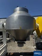40 cu.ft. Gemco, Double Cone Blender, Stainless Steel, on stand, 20 HP, 230/460 V. motor, 1984 - Image 7