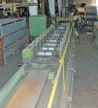 9 Stand, Yoder, rollformer, 24" roll space, 3" diameter arbors, 5.5"-10" vertical adj., 18" horizontal centers - Image 4